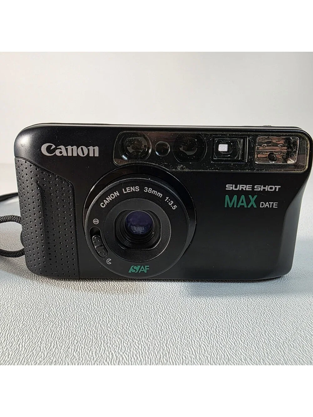 Canon Sure Shot Max Date 35mm Film Camera 38 mm Works (READ)